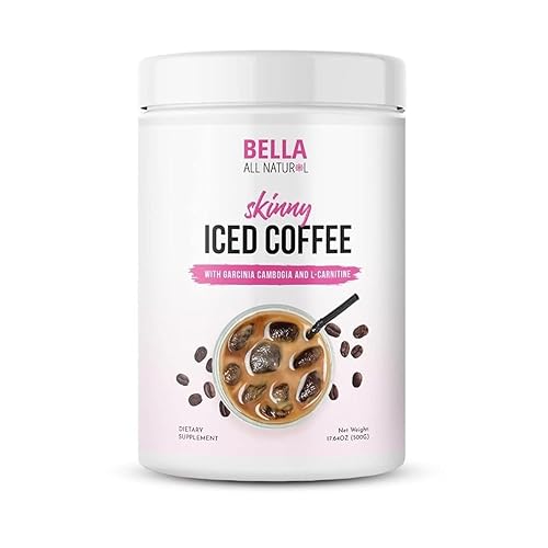 Bella All Natural Skinny Iced Coffee - Buen sabor 17.64 oz 17.637 onzas