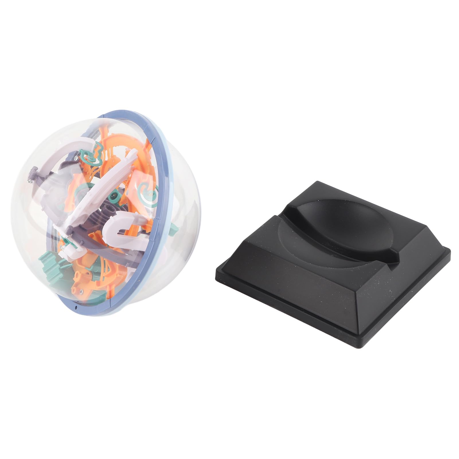 Cryfokt Jeu de Labyrinthe à gravité 3D de 7 Pouces, Jouet de Balle de Puzzle, Améliore la Concentration, Développe la capacité de Réflexion Spatiale