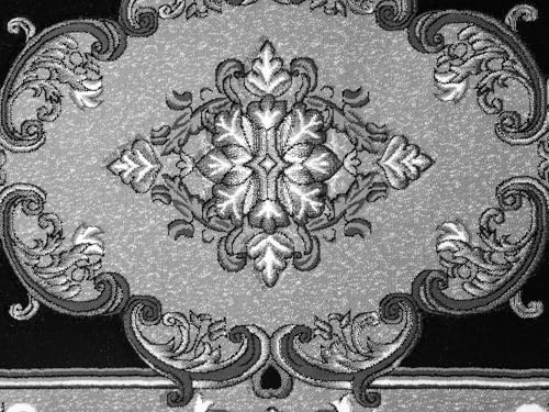Tapete decorativo oriental tradicional moderno 5' x 7' miniatura 4