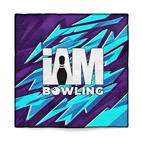 Logo Infusion - Dye-Sublimated Microfiber Bowling Towel - One Sided Print - I AM Bowling 2003-IAB