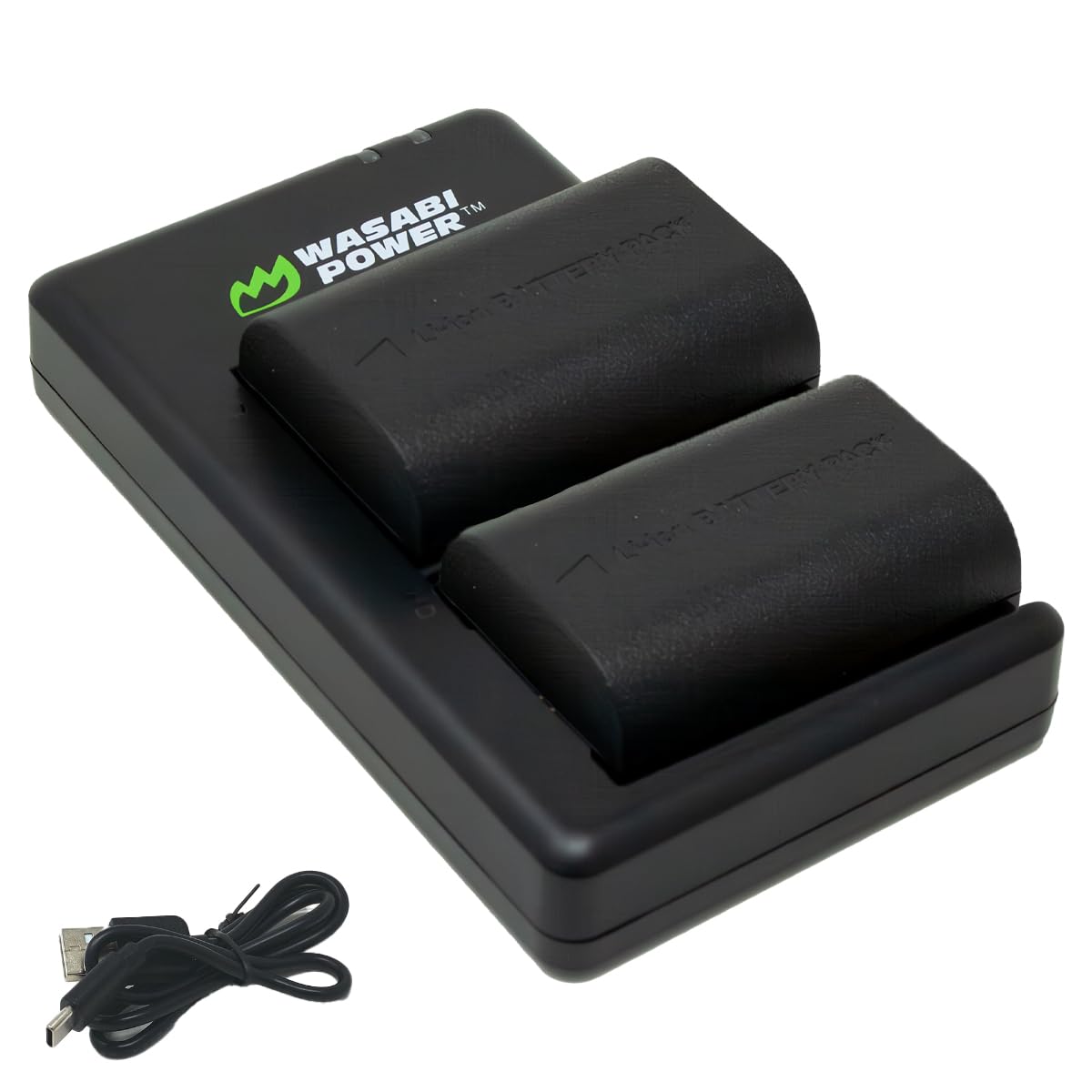 キャノン R5 mark ii バッテリー2個 Wasabi Power Battery (2-Pack) and Dual Charger for Canon LP-E6P