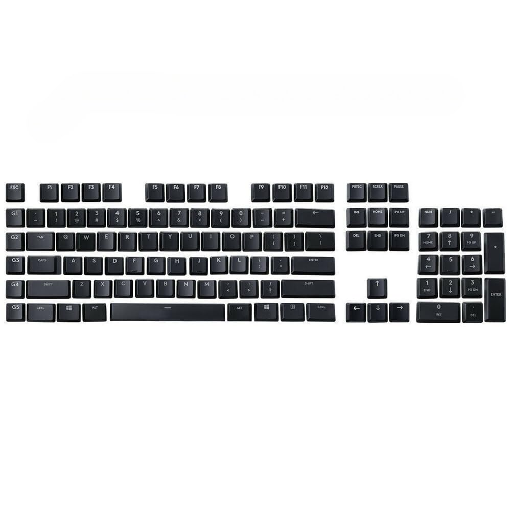 ABS keycapset compatibel met Logitech G813/G815/G913/G915 TKL, 109