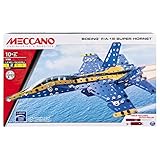 MECCANO-Erector - Boeing F/A-18 Super Hornet Building Set with Foldable Wings