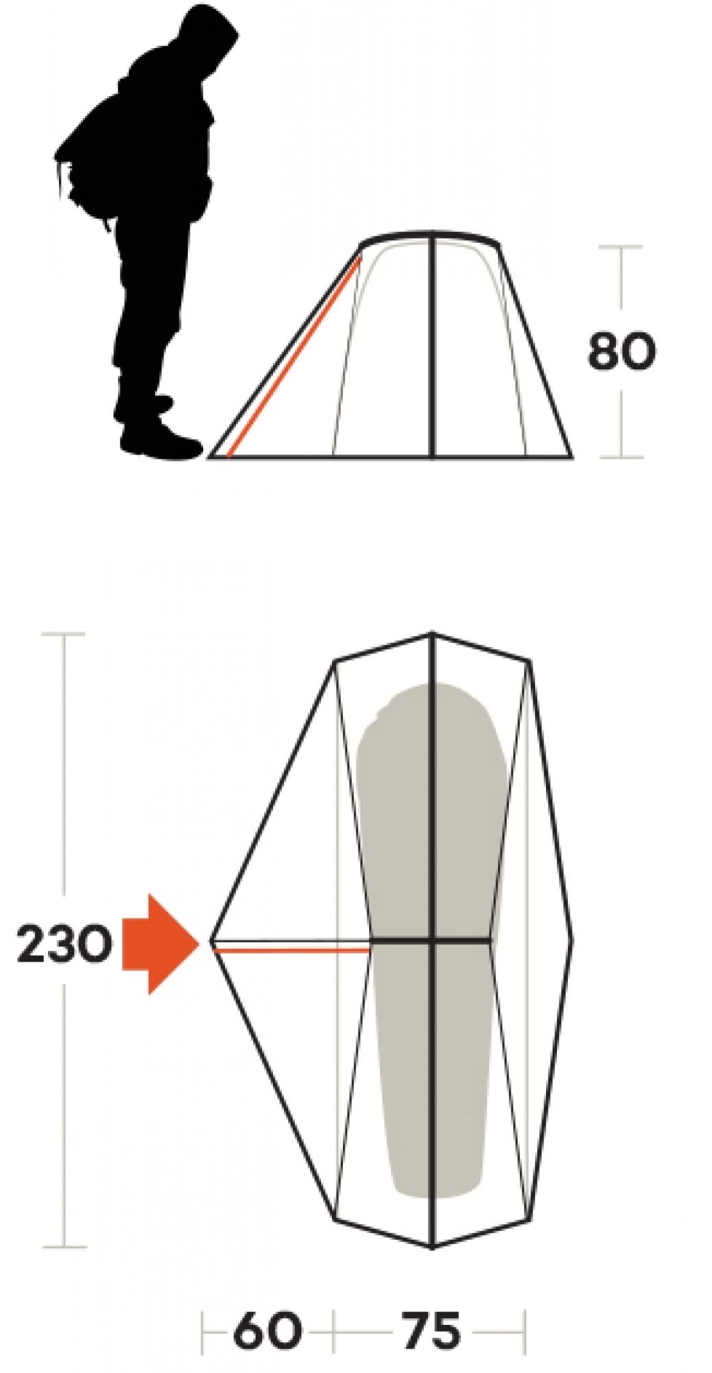TENDA GRIT 1 FR verde oliva