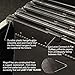 Ultimate Office MagniFile Hanging File Folders V Base, Legal Size with 11 inch Magnified Indexes That Double The Size of Your File Titles to Find Files Fast. (Set of 5)