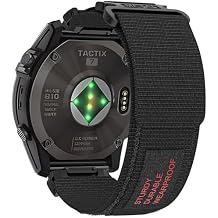 26mm Nylon Watch Band Compatible for Garmin Fenix 7X/ Fenix 6X/ Fenix 5X/ Tactix Delta, Camouflage Quickfit Bands for Garmin Fenix 3/3 HR, Fenix 5X Plus/6X Pro/Descent MK1/Enduro