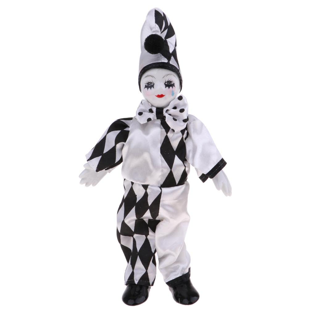 Amazon.com: Menolana 25cm Smiling Porcelain Standing Clown