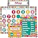 Teacher Created Resources (2685) Tropical Punch Calendar Bulletin Board