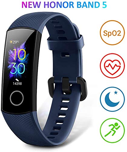 HONOR Band 5 Fitness Tracker, Activity Tracker with SpO2 Monitor Heart Rate