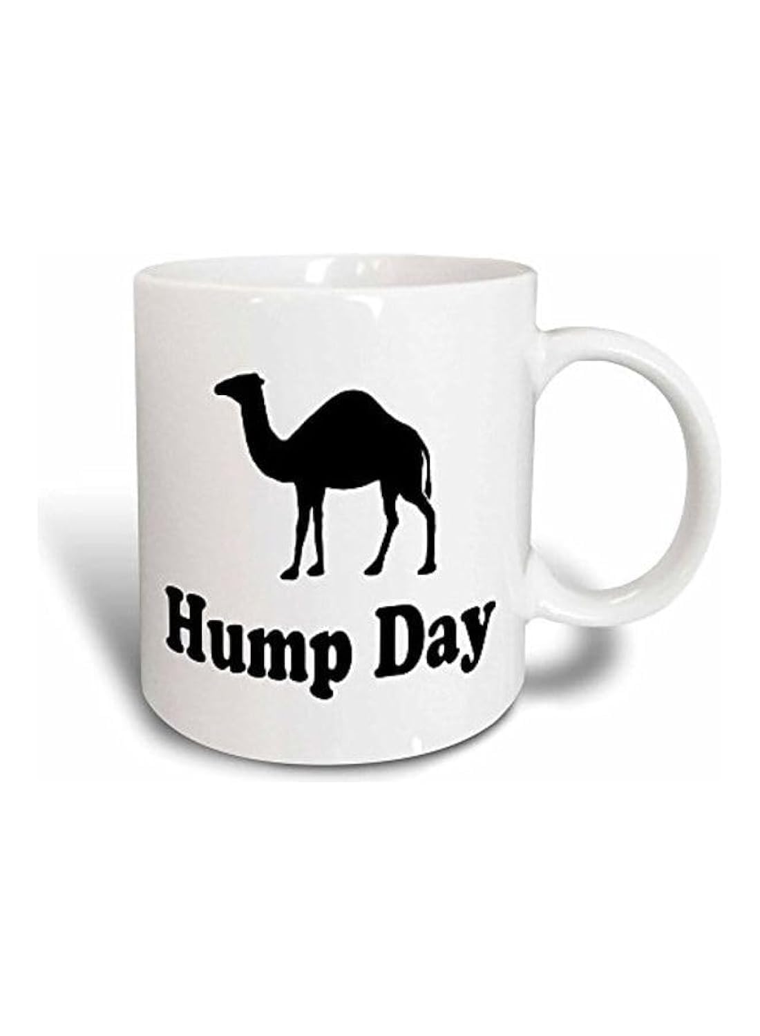 RYN Hump Day Camel Wednesday Magic Transforming Mug Black/White 45Inch - RYNmg15933