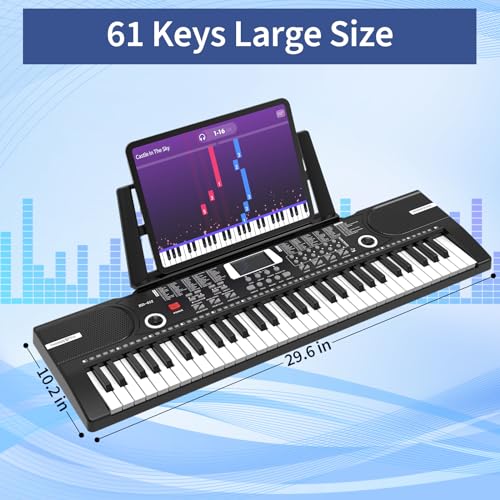 Afddfeh P8 61 Keys Keyboard Piano thumb #5
