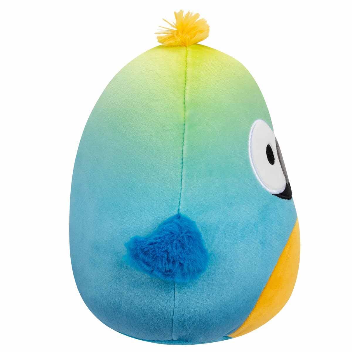 Squishmallows Original 7.5-Inch Baptise the Blue and Yellow Macaw - Small Ultrasoft Official Plush, Baptise the Macraw, 7.5 inches - Image 4