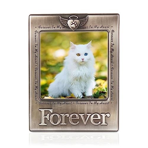 LASODY Forever In My Heart Never Leave My Heart Dog Cat Pet Memorial Picture Frame LASODY Forever In My Heart Never Leave My Heart Dog Cat Pet Memorial Picture Frame
