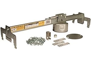 Raco Grid-Brace for Suspended Ceiling Grid with 4" Round Ceiling Box and...