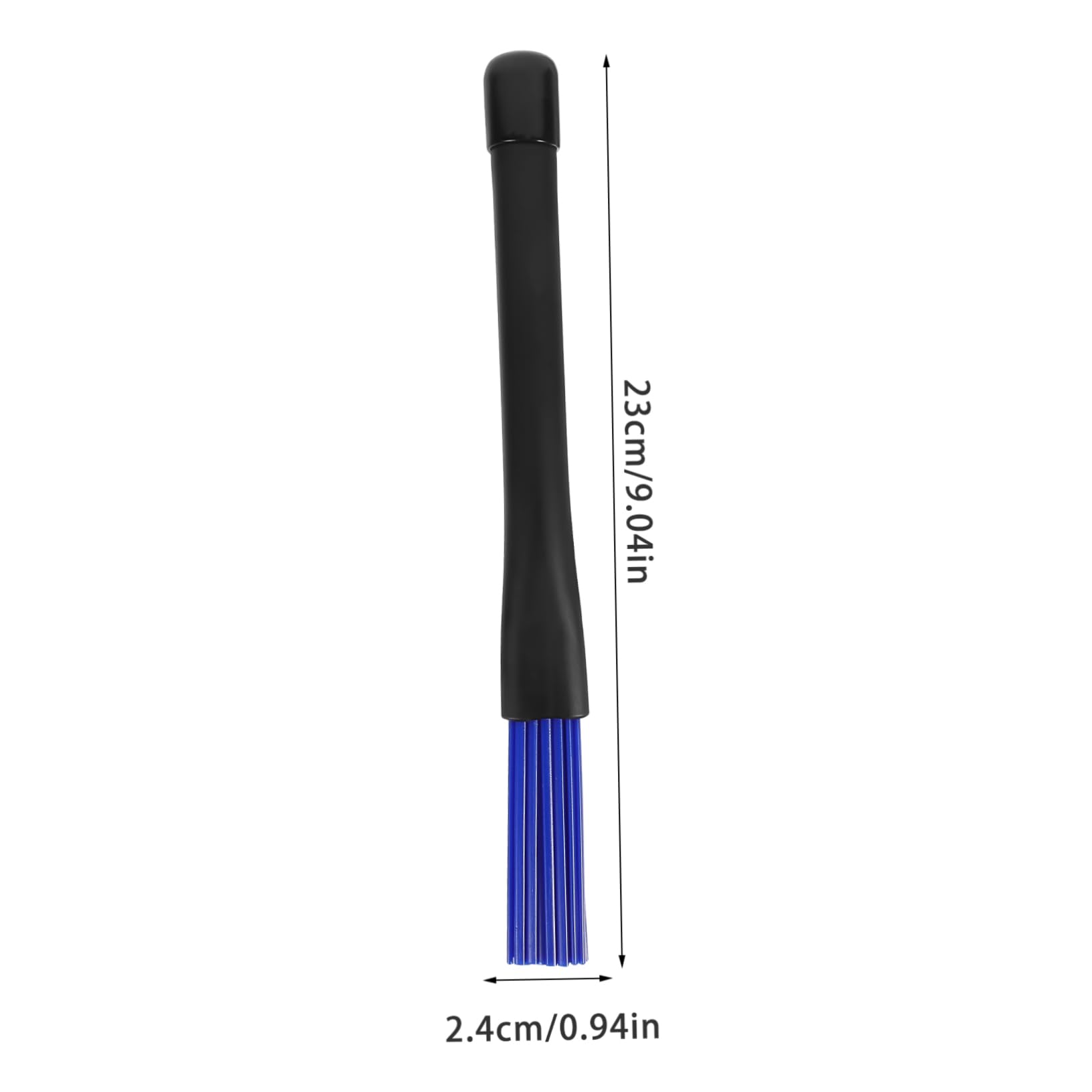 2 Piezas Cepillo Retráctil de Plástico para Batería Jazz y Percusión para Principiantes Color Azul