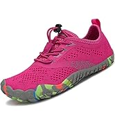 SAGUARO Boys Girls Water Shoes Quick Drying Closed-Toe Slip On Aquatic Sport Sandals Sneakers Bar...