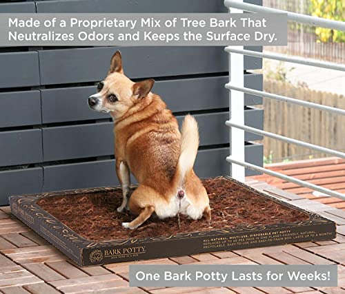 Disposable Dog Potty - Multi-Use, Odor Neutralizing, Non-Leaking - Lasts for Weeks - Indoor/Outdoor - Image 4
