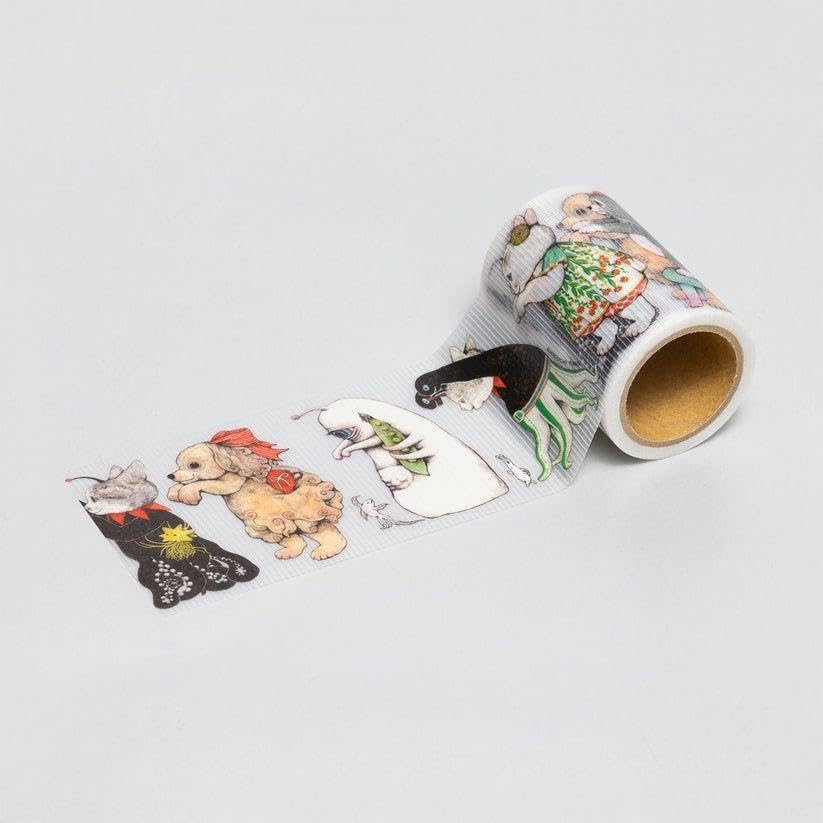 Amazon.co.jp: ボリス雑貨店ヒグチユウコ 養生テープ4点セット