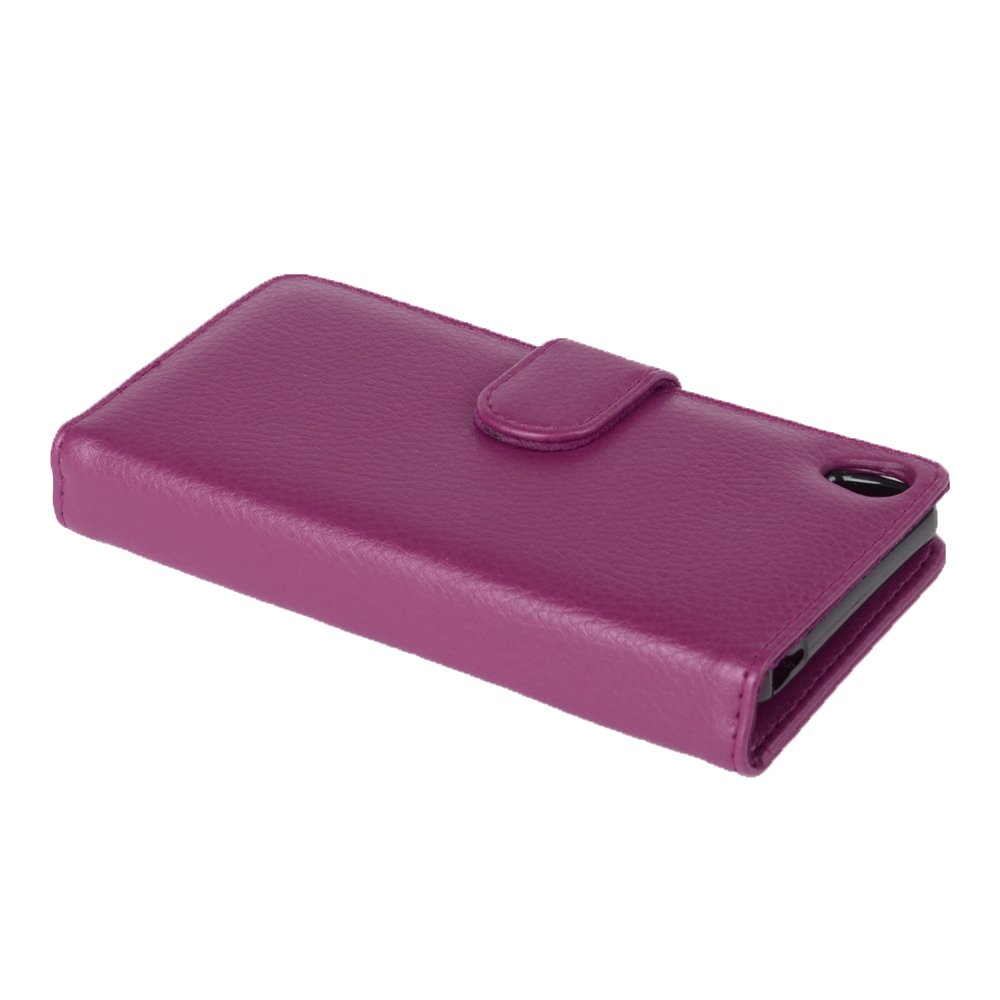 Cadorabo Custodia Flip In Similpelle Per Sony Xperia X Performance – Colore Lilla Bordeaux – Cover A Libro Con Chiusura Magnetica - 2