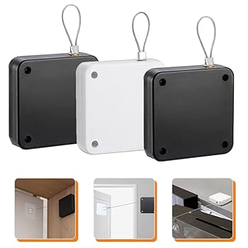 DOOR CLOSER 3ヶセット SHIMIDO Upgraded Punch-Free 1000g Automatic Screen Door