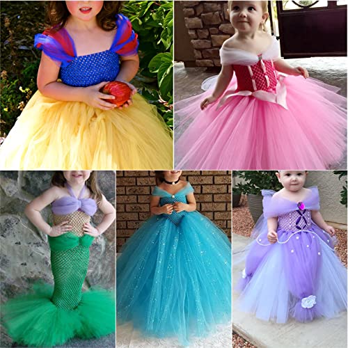 Black Tulle (6"X100 Yards) And 20 Pcs Ostrich Feathers (10-12") Bundle #TOP6