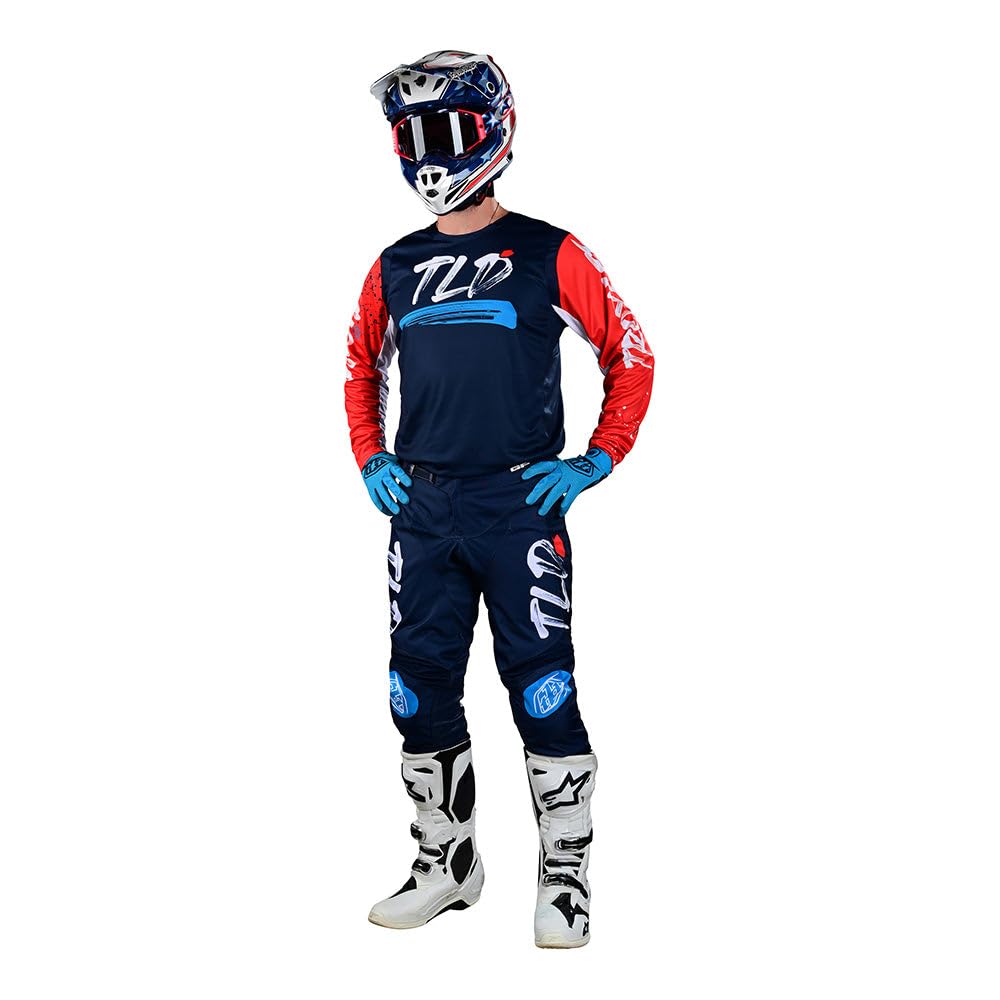 Troy Lee Designs Maglia GP PRO 2023 - Partical Maglietta Motocross Unisex - Adulto (Pacco da 1)
