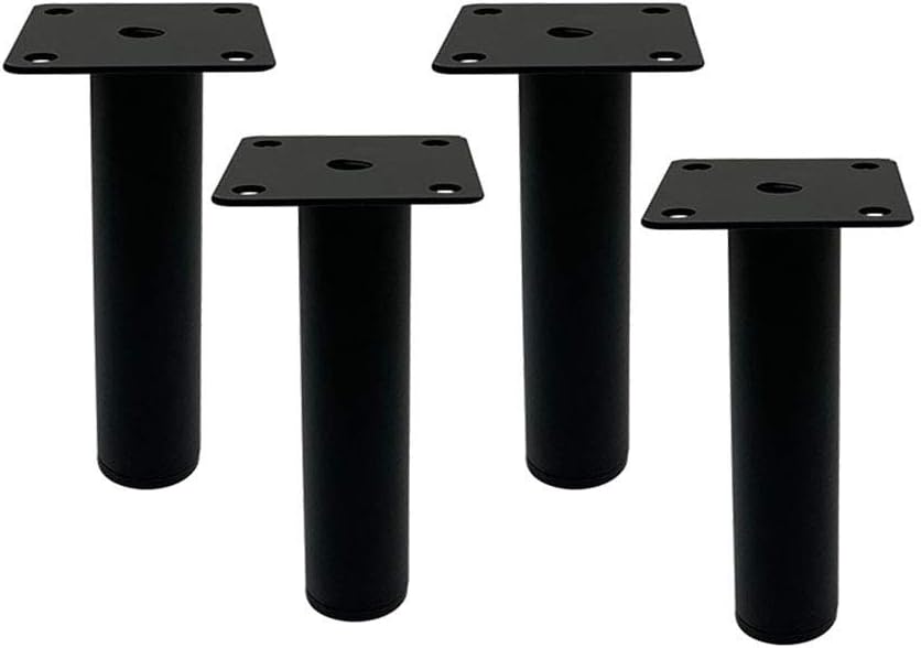 Furniture Legs，Furniture Legs Cabinet Legs, Table Legs Sofa Legs Tv Cabinet Legs, DIY Accessories with Screws Replacement, a Set of Four/15Cm
