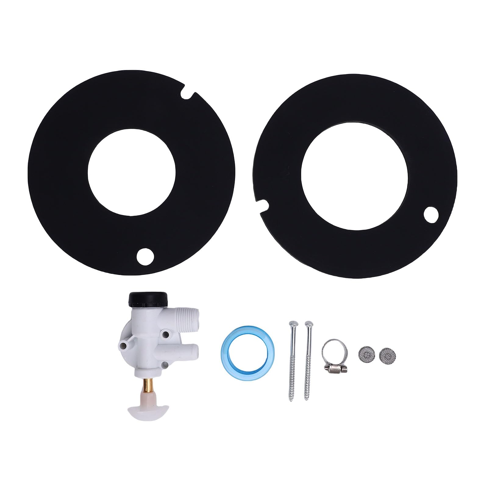 FILFEEL Kit Valvola WC per 385314349 Gruppo di Ricambio per WC e VacuFlush, Parti Combinate da 9 Pezzi