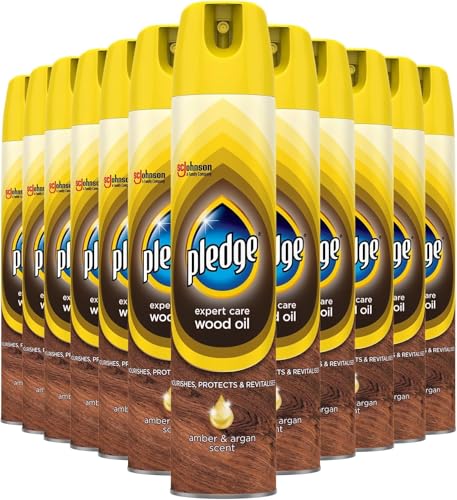 Pledge Furniture Polish 250ml - Amber & Argan Scent