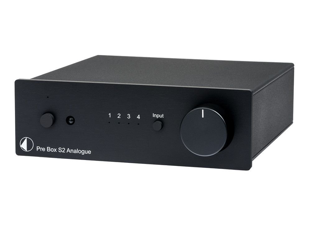 Pro-Ject Pre Box S2 Analog Preamplifier Black