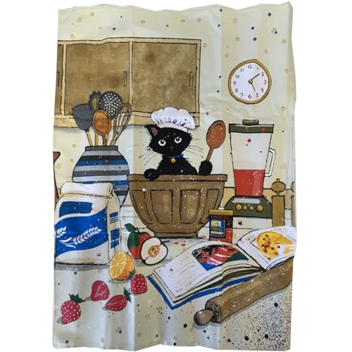 Torchon de cuisine chat KIUB idée cadeau coton original - 2