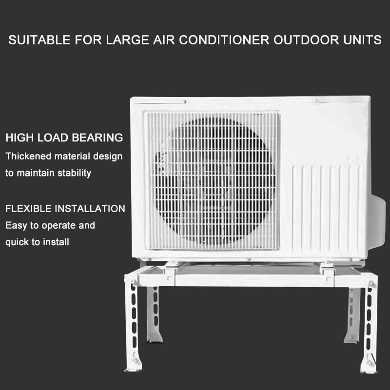 Soporte de aire acondicionado que elimina ruidos y resiste el óxido exterior en mini split 5