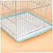 BESPORTBLE 100pcs Disposable Bird Cage Liners Thick Water-Absorbent Paper Pads for Parrot Cages Simplify Cleaning and Create Healthy Environment