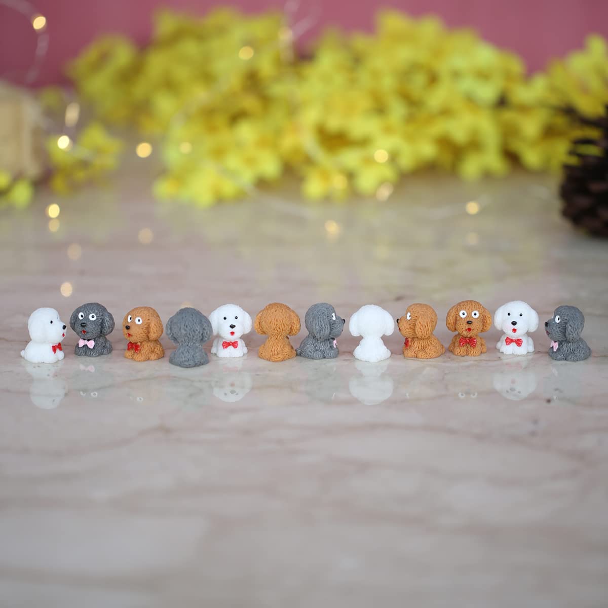 Wonderland Miniature Toys Set of 12 Mini Pubbies with Bow (B0BWHNR4XL) Amazon Price History, Amazon Price Tracker