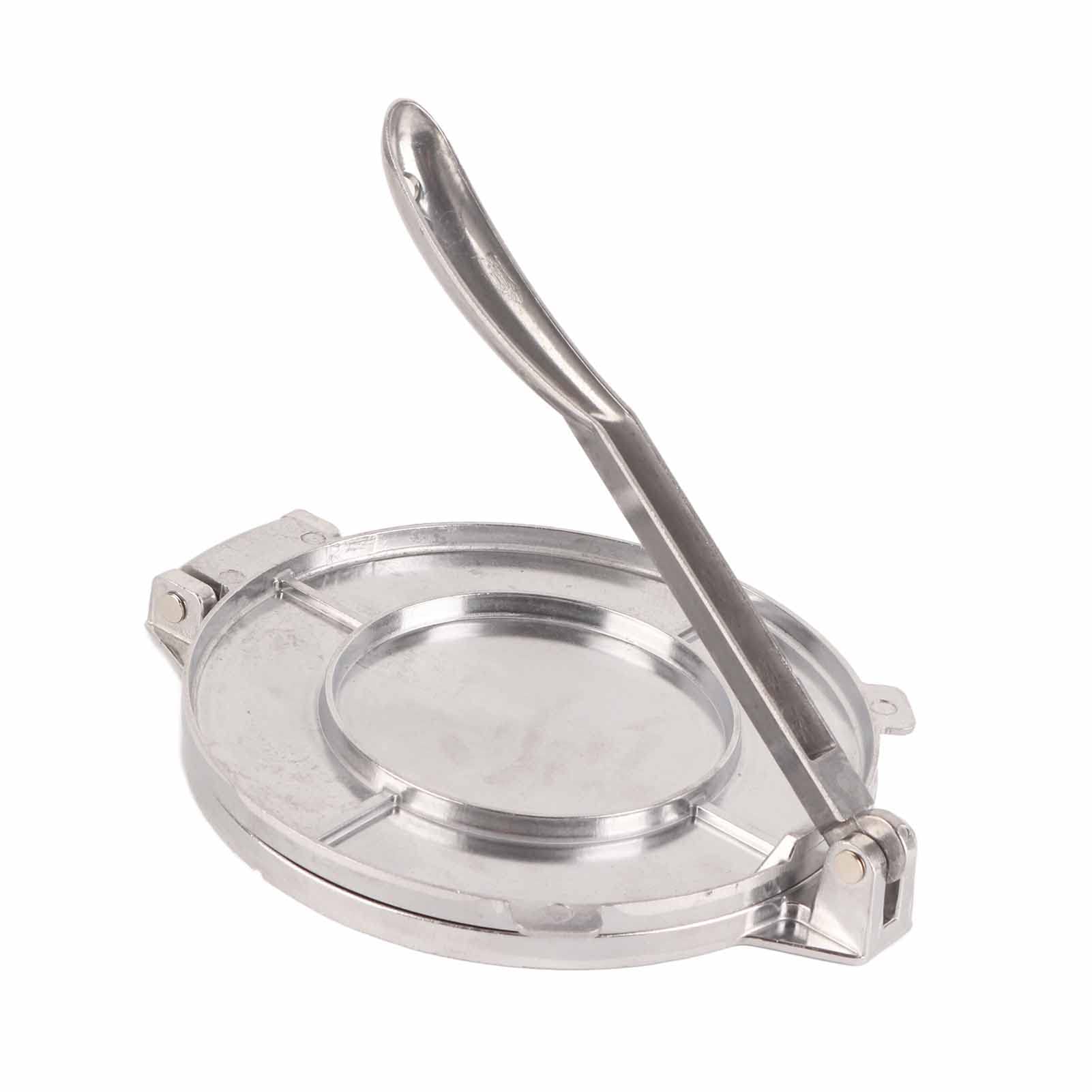 Presse à Tortilla 20 Cm En Alliage D’Aluminium – Outil Pro Pour Tortillas, Empanadas & Pâtisseries Maison