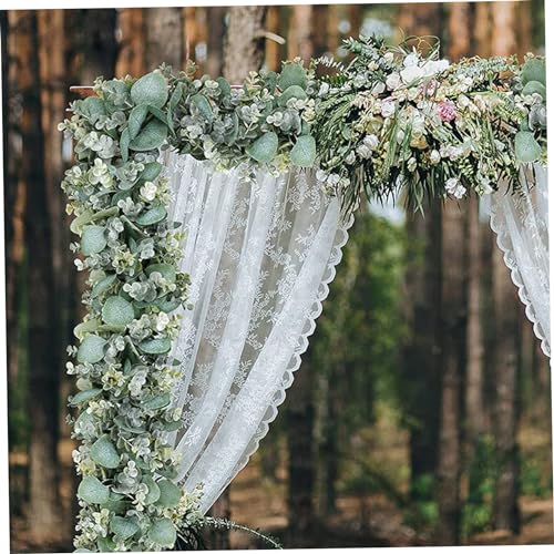 Guirlande d'eucalyptus artificielle haut de gamme au feuillage réaliste - 4