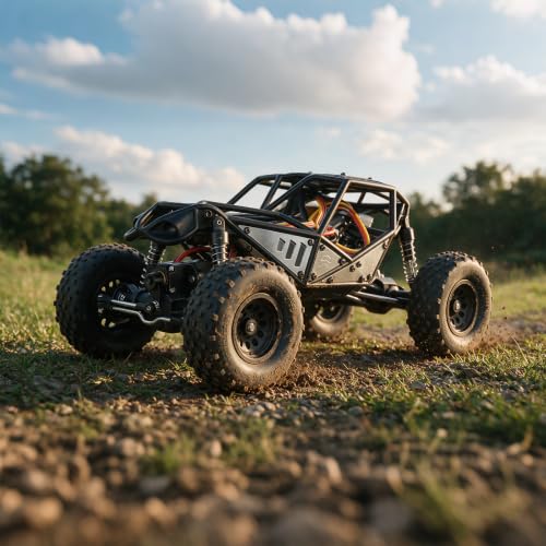 Image of Orlandoo Hunter 1 /32 Mini Pipe-Climbing RC Car, Fast RC Cars for Adults, PUBG Buddy RC Truck Off-Road KIT Mini RC Drift Car OH32X01 DIY Unassembled Kit