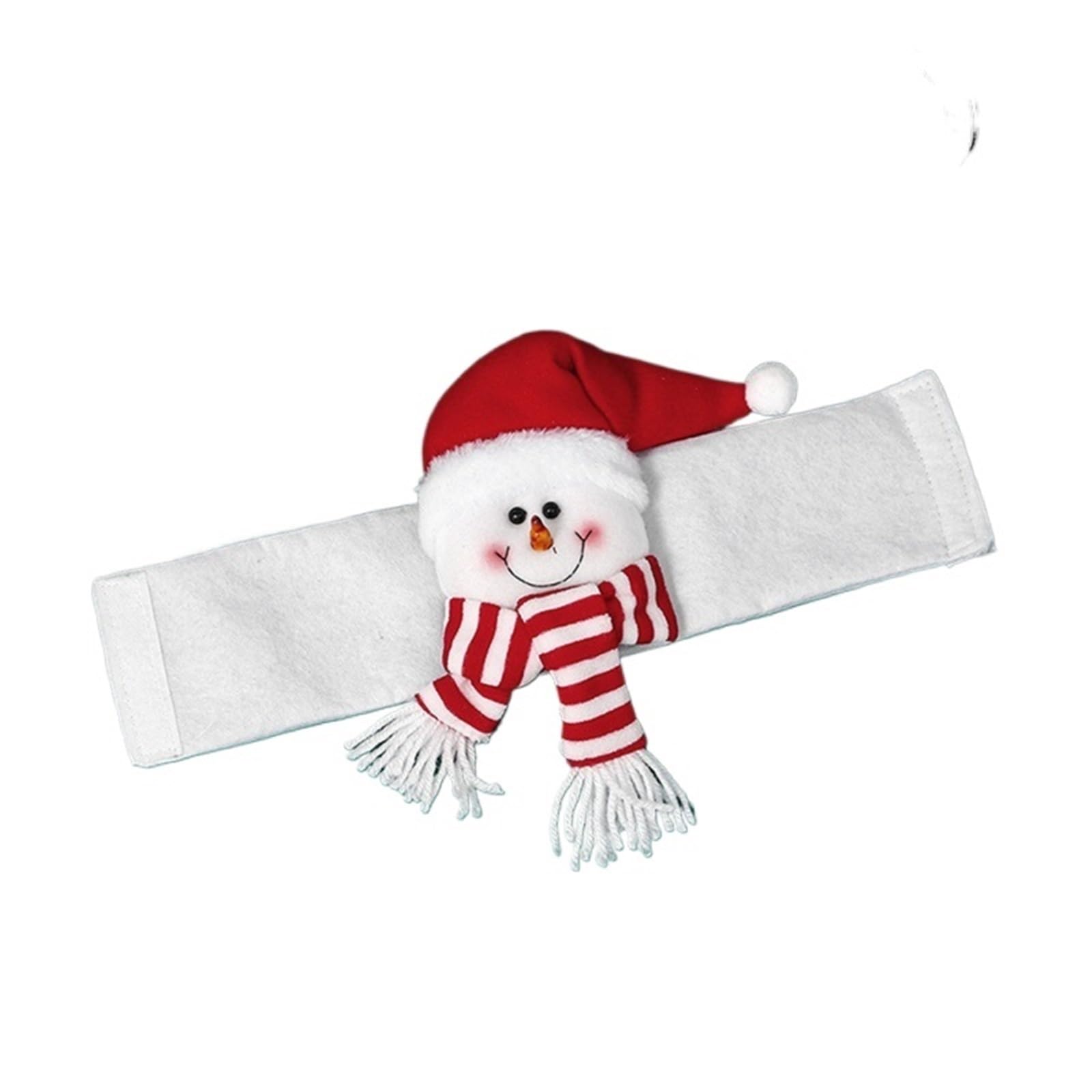 Curtain Buckle Tieback Santa Snowman Tiebacks Hook Fastener Clamp For Xmas Ornaments Decorations(COLOR-7)