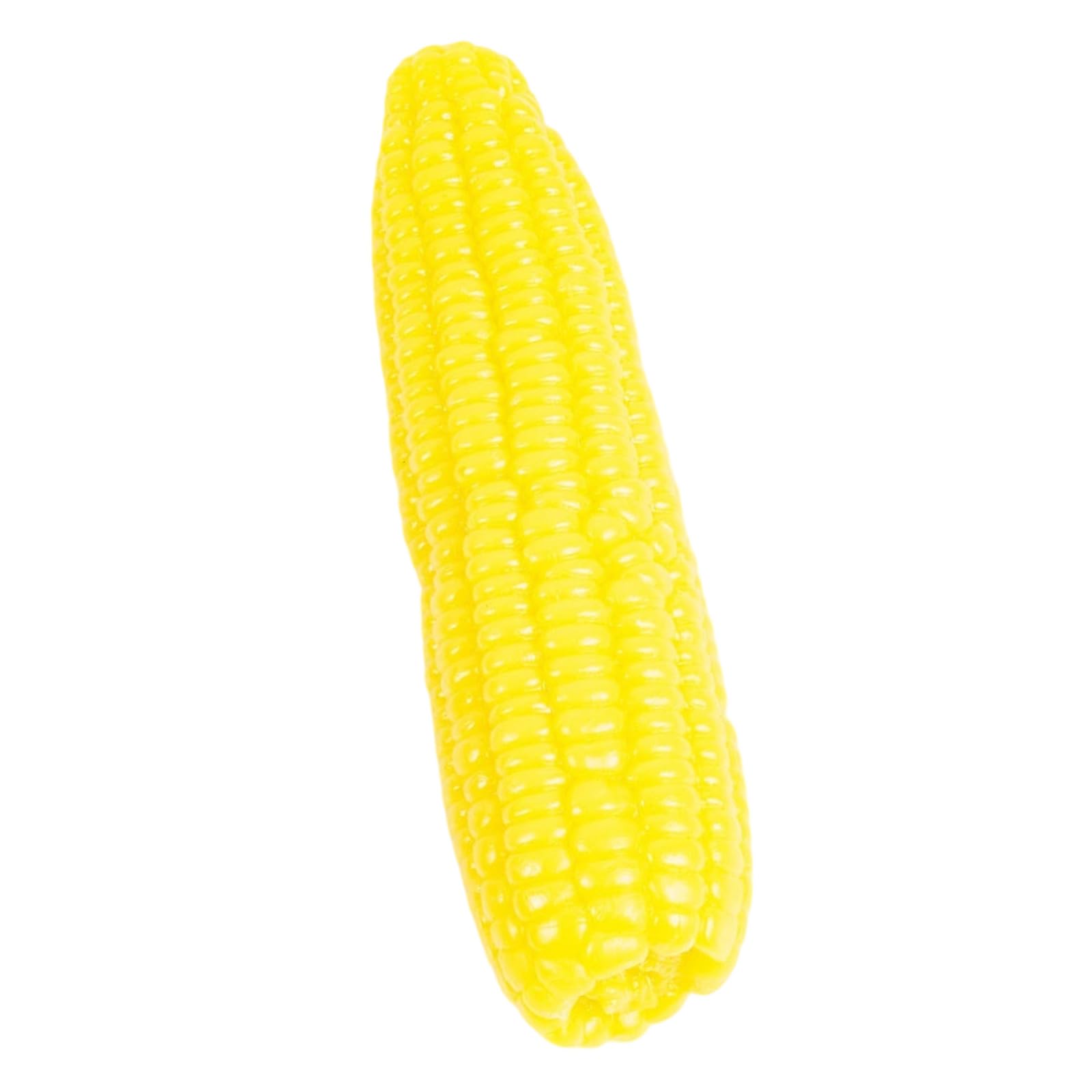 Plcpdm Yellow Corn On The C Photography Decor Corn Display, 6.69 In Pvc Artificial Food Model With Raised Kernel Detail For Styled Arrangements Artificial Corn Model Faux Food Decor Fake Display Realistic Detail Tabletop Photo