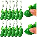 Photo Gallery vicroic 12 portachiavi a forma di fagiolo verde da spremere, edamame pea, fidget toy, giocattoli di soia, regali per bambini e adulti, sollievo dallo stress, portachiavi, decorazione, forniture per Photo Gallery vicroic 12 portachiavi a forma di fagiolo verde da spremere, edamame pea, fidget toy, giocattoli di soia, regali per bambini e adulti, sollievo dallo stress, portachiavi, decorazione, forniture per