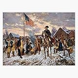 HOF Trading Washington at Valley Forge Vinyl Sticker Waterproof Decal Laptop Wall Window Bumper Sticker 5'