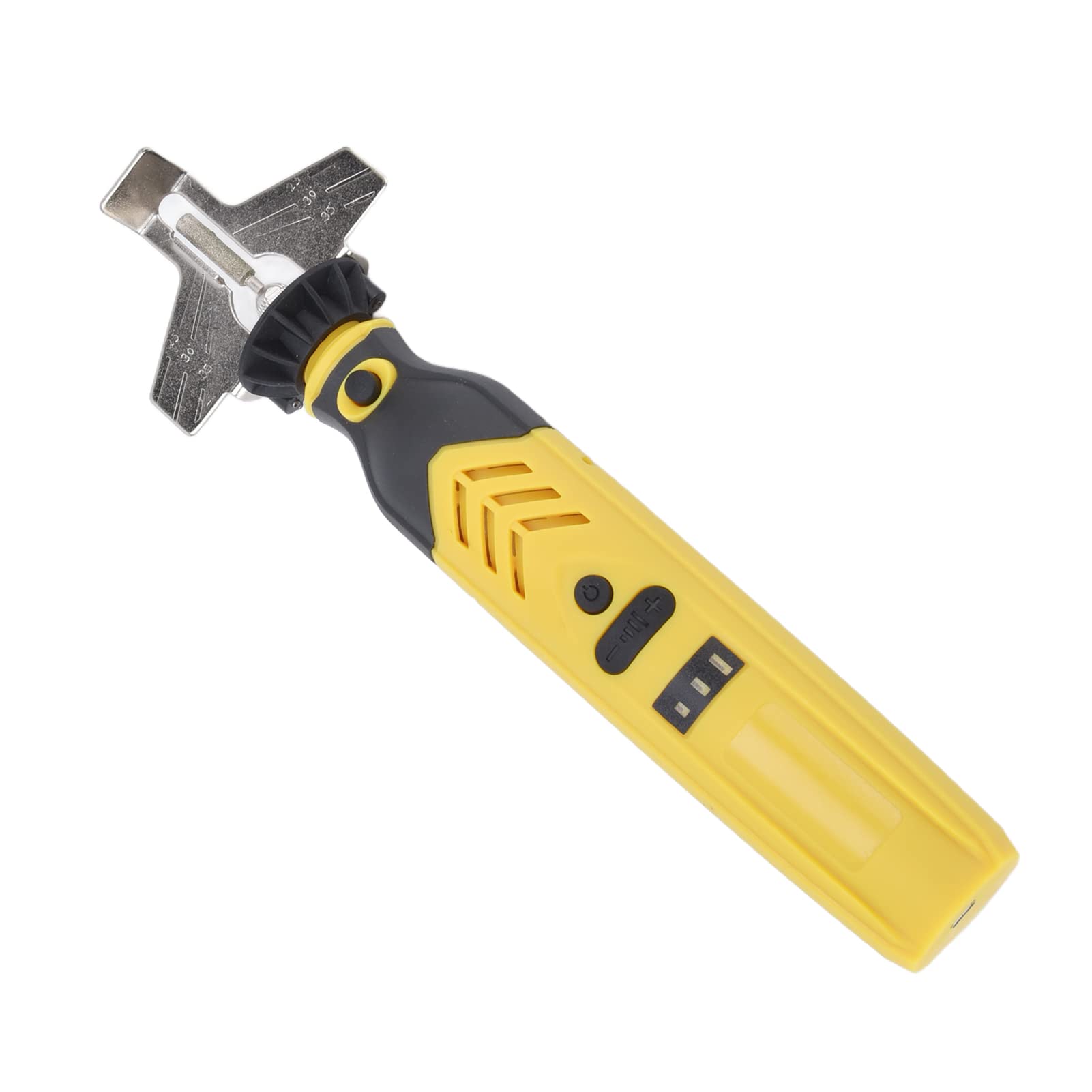 TARSHYRY Ensemble d'outils d'affûtage de Tronçonneuse Portable avec Chargeur USB, Affûteur de Scie à Chaîne électrique pour l'entretien, 5000 18000 TR/Min, Conception en Acier ABS