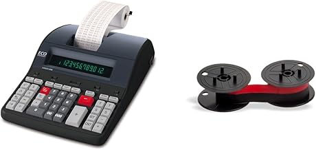 Compatible with Three Points Red and Black for Olivetti Logos 650, 654, 662, 682S, 692, 802, 812, 902, 912 Canon SP250, Citizen, Star, Triumph Adler, Toshiba BA, CASIO etc