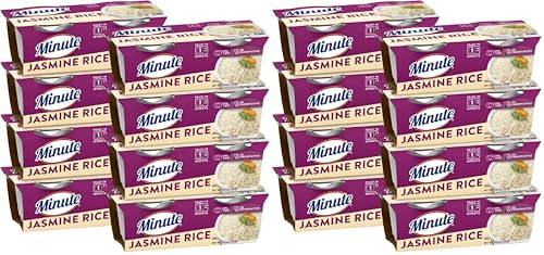 Image of Minute Ready-to-Serve Jasmine Rice,Microwavable Rice Cups,8.8-Ounce Cups,(Pack of 16)