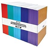 Photo Gallery better office products, quaderni in carta kraft con dorso colorato, formato a5, 60 pagine bianche senza righe, 80 g/m², colori vivaci assortiti, di better office products, quaderni con copertina Photo Gallery better office products, quaderni in carta kraft con dorso colorato, formato a5, 60 pagine bianche senza righe, 80 g/m², colori vivaci assortiti, di better office products, quaderni con copertina