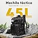 JUPPLIES Mochila Tactica Militar 45L Oxford 600D con Sistema Molle Imagen de JUPPLIES Mochila Tactica Militar 45L Oxford 600D con Sistema Molle