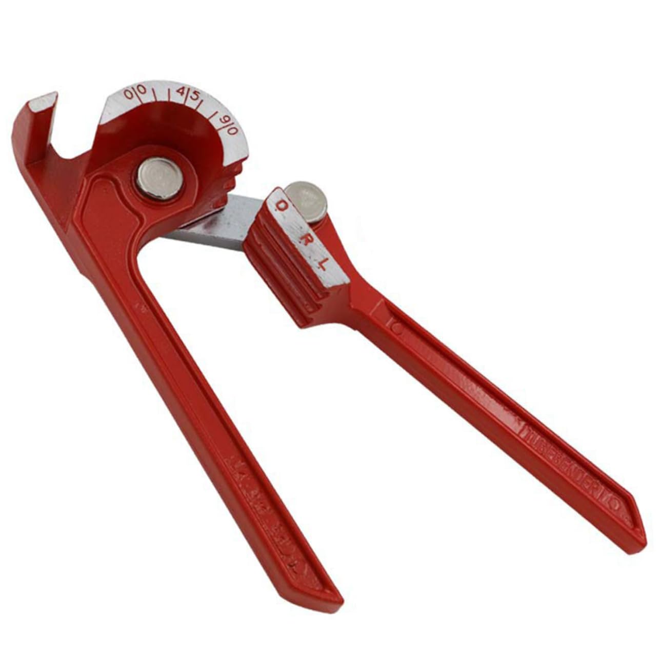 TEHAUX 3-in-1 Manual Tube Bender 6mm/8mm/10mm 90 Degree Bending Tool Versatile for Aluminum Brass Steel Easy Adjustment