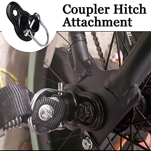Bike Trailer, Bike Coupler Hitch 2 Pack, Compatible With Instep & Schwinn Bike Trailers, Flat And Angled Coupler For Various Bicycle Sizes, Models And Styles, Instep Bike Trailer Parts #TOP1
