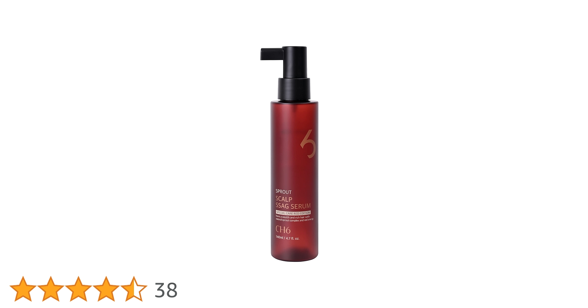 【超まとめ買い】E-STANDARB HAIR SERUM 6本入り CH6 Scalp SSAC Red Edition Serum 140ml + 140ml Hair Loss