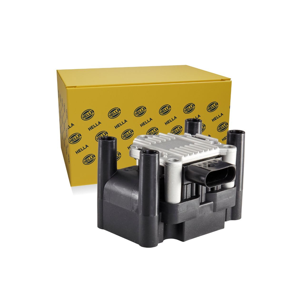 HELLA 5DA 358 000-201 Zündspule - 12V - 6-polig - inkl